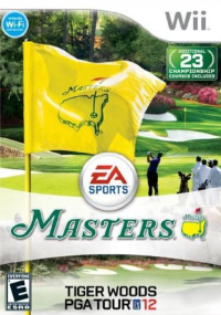 Tiger Woods PGA Tour 12: The Masters Wii US box art